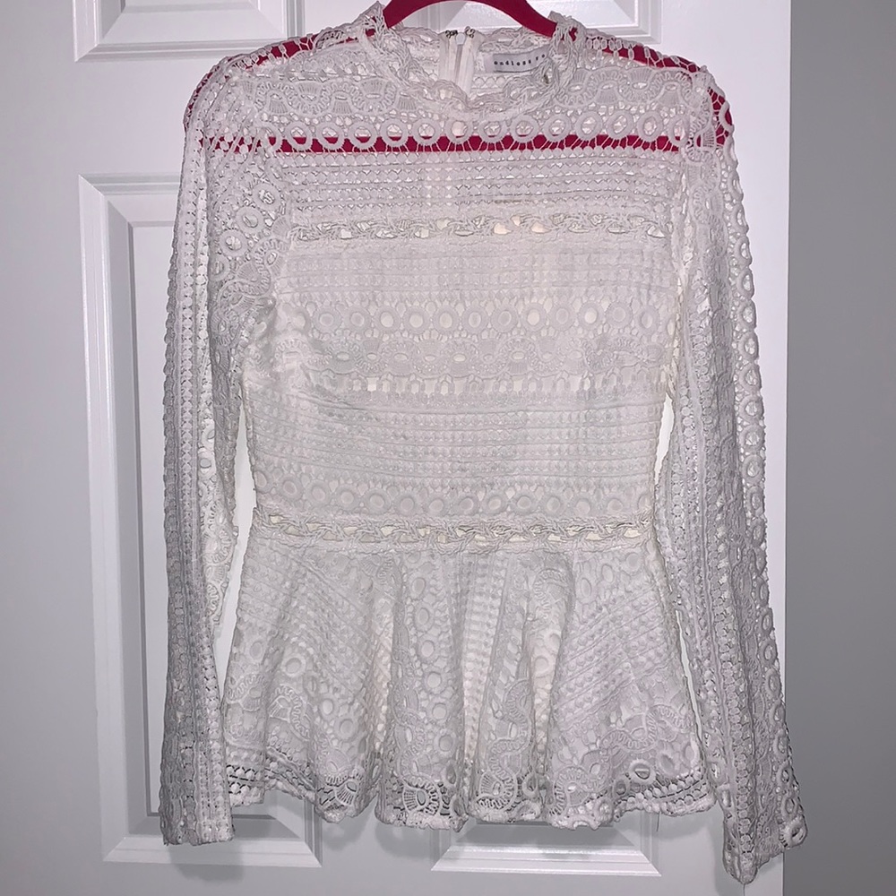 ENDLESS ROSE Peplum Top